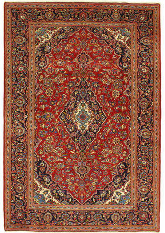 Detector Zee Abstractie Keshan tapijten - Perzische tapijten - Tapijt Encyclopedie | Grav